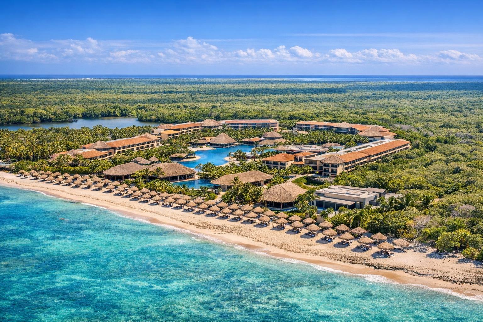 Institutional‑scale Caribbean Beachfront Resort